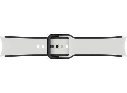 Zweifarbiges Sportarmband für Samsung Galaxy Watch7 / Watch FE / Watch6 / Watch5 / Watch4 Serie, M/L, Beige ET-STR91LJEGEU