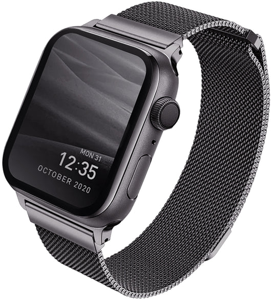 UNIQ Dante Armband für Apple Watch 45mm / 44mm / 42mm Serien, Grau