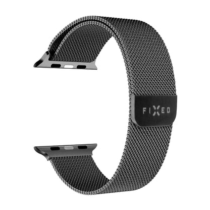 Fixed Mesh Strap for Apple Watch 42mm / 41mm / 40mm / 38mm Series, Black