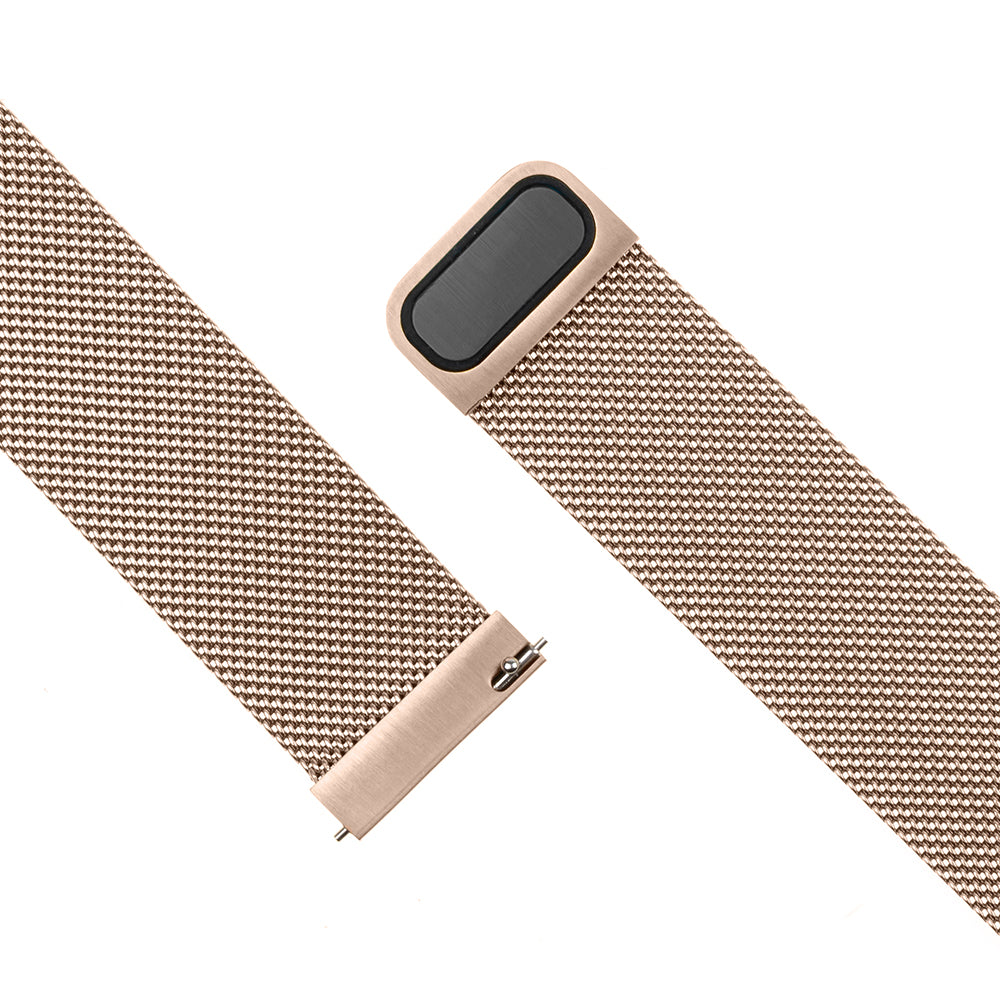 Fixed Mesh Armband für Huawei Watch / Xiaomi Watch Series, 22mm, Roségold