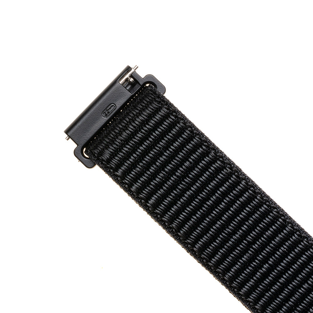 Fixed Nylon Armband für Huawei Watch / Xiaomi Watch Series, 22mm, Schwarz