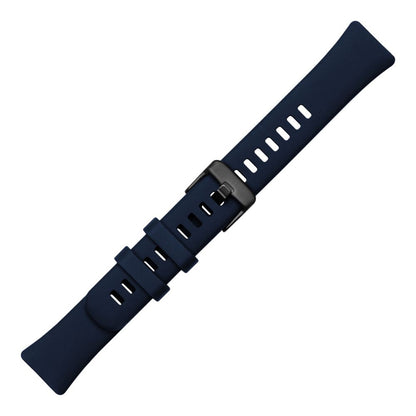 Fixed Silicone Armband für Huawei Band 10 / 9 / 8, Blau