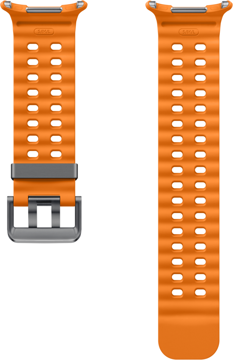 Marinearmband für Samsung Galaxy Watch Ultra, M/L, Orange ET-SNL70MOEGEU