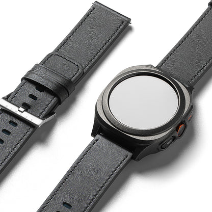 Ringke One Basic Bold Armband für Fossil Watch / Mobvoi Watch / Suunto Watch Series, 24mm, Schwarz