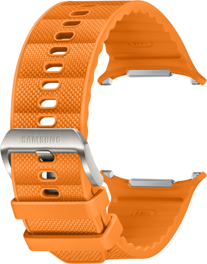 Samsung PeakForm Armband für Galaxy Watch Ultra, M/L, Orange ET-SBL70MOEGEU