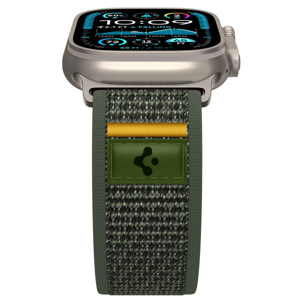 Spigen Athlex Air Strap for Apple Watch 49mm / 46mm / 45mm / 44mm Series, Green