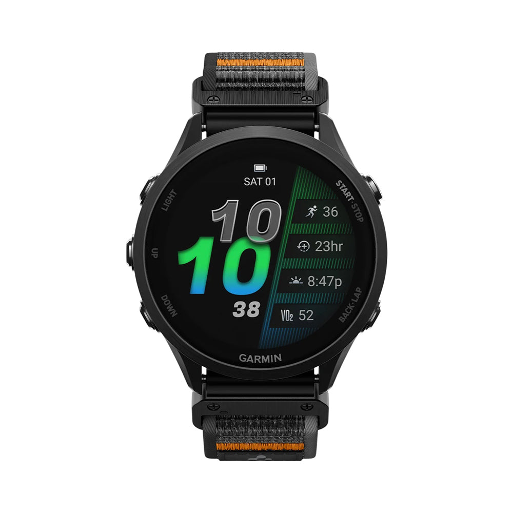 Spigen Athlex Air Armband für Garmin Watch Fenix / Forerunner / Approach Series, 22mm, Schwarz Orange AMP11426