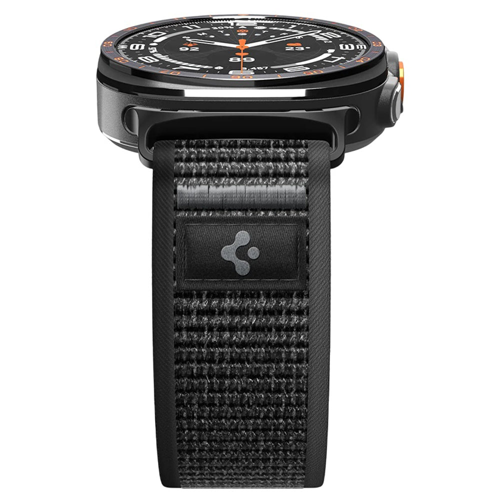 Spigen Athlex Air Armband für Samsung Galaxy Watch Ultra Series, Schwarz Grau AMP11614