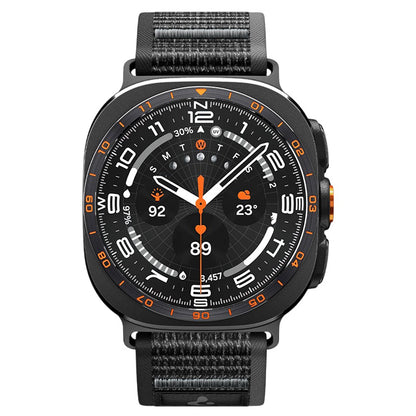 Spigen Athlex Air Armband für Samsung Galaxy Watch Ultra Series, Schwarz Grau AMP11614