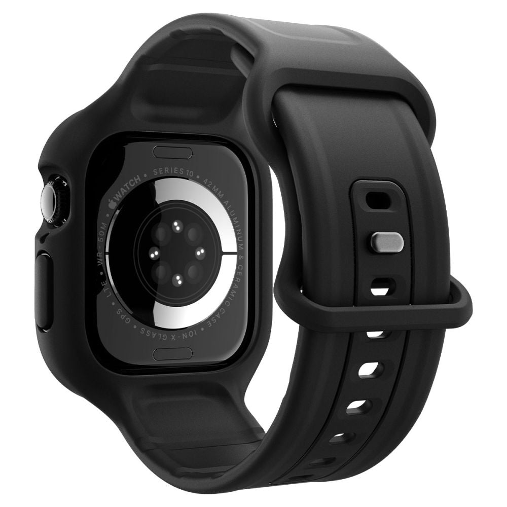 Spigen Caseology Vault Armband für Apple Watch Series 10 / 11 46mm, Mattschwarz
