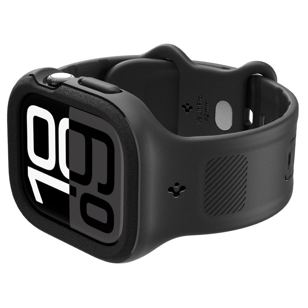 Spigen Caseology Vault Armband für Apple Watch Series 10 / 11 46mm, Mattschwarz