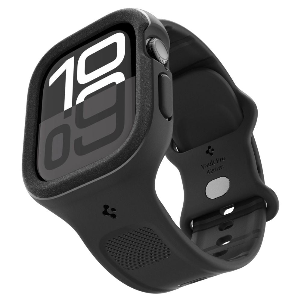 Spigen Caseology Vault Armband für Apple Watch Series 10 / 11 46mm, Mattschwarz