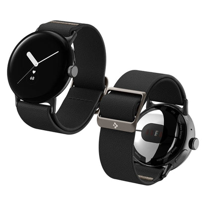 Spigen Lite Fit Armband für Google Pixel Watch 41mm Serie, Schwarz AMP06348