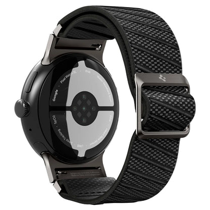 Spigen Lite Fit X Armband für Google Pixel Watch 4 41mm / Watch 3 41mm / Watch 2 / Watch, Schwarz AMP11420