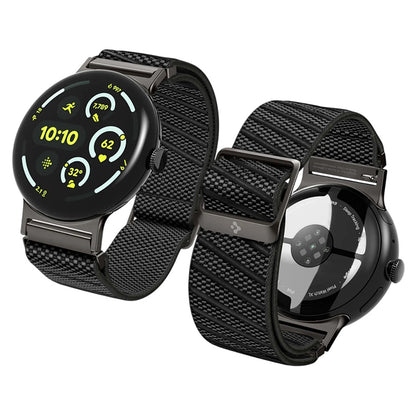 Spigen Lite Fit X Armband für Google Pixel Watch 4 41mm / Watch 3 41mm / Watch 2 / Watch, Schwarz AMP11420