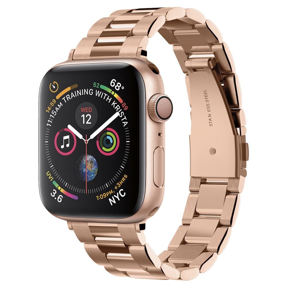 Spigen Modern Fit Armband für Apple Watch 42mm / 41mm / 40mm / 38mm Serie, Roségold