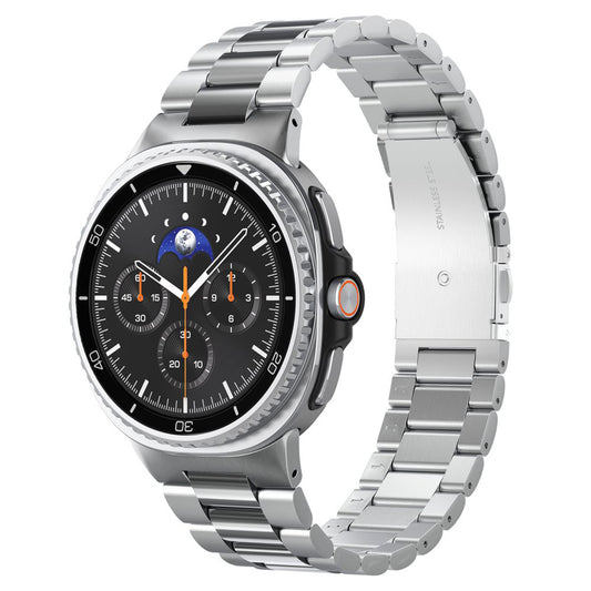 Spigen Modern Fit Armband für Samsung Galaxy Watch8 / Watch8 Classic Series, Silber