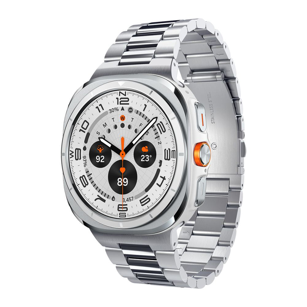 Spigen Modern Fit Band for Samsung Galaxy Watch Ultra Series, Silver AMP08823