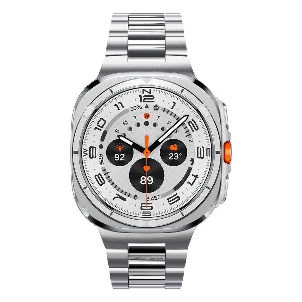 Spigen Modern Fit Band for Samsung Galaxy Watch Ultra Series, Silver AMP08823