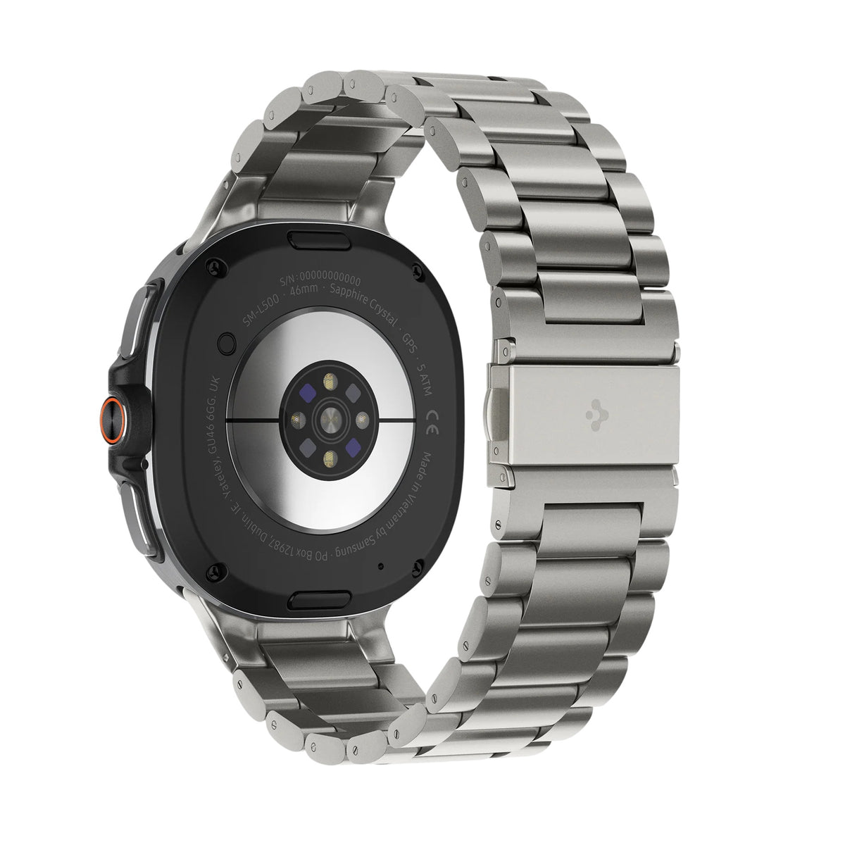 Spigen Modern Fit Armband für Samsung Galaxy Watch9 / Watch8 / Watch8 Classic Series, Grau AMP10122