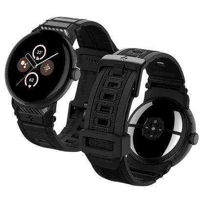 Spigen Rugged Strap for Google Pixel Watch 45mm Series, Black AMP07600