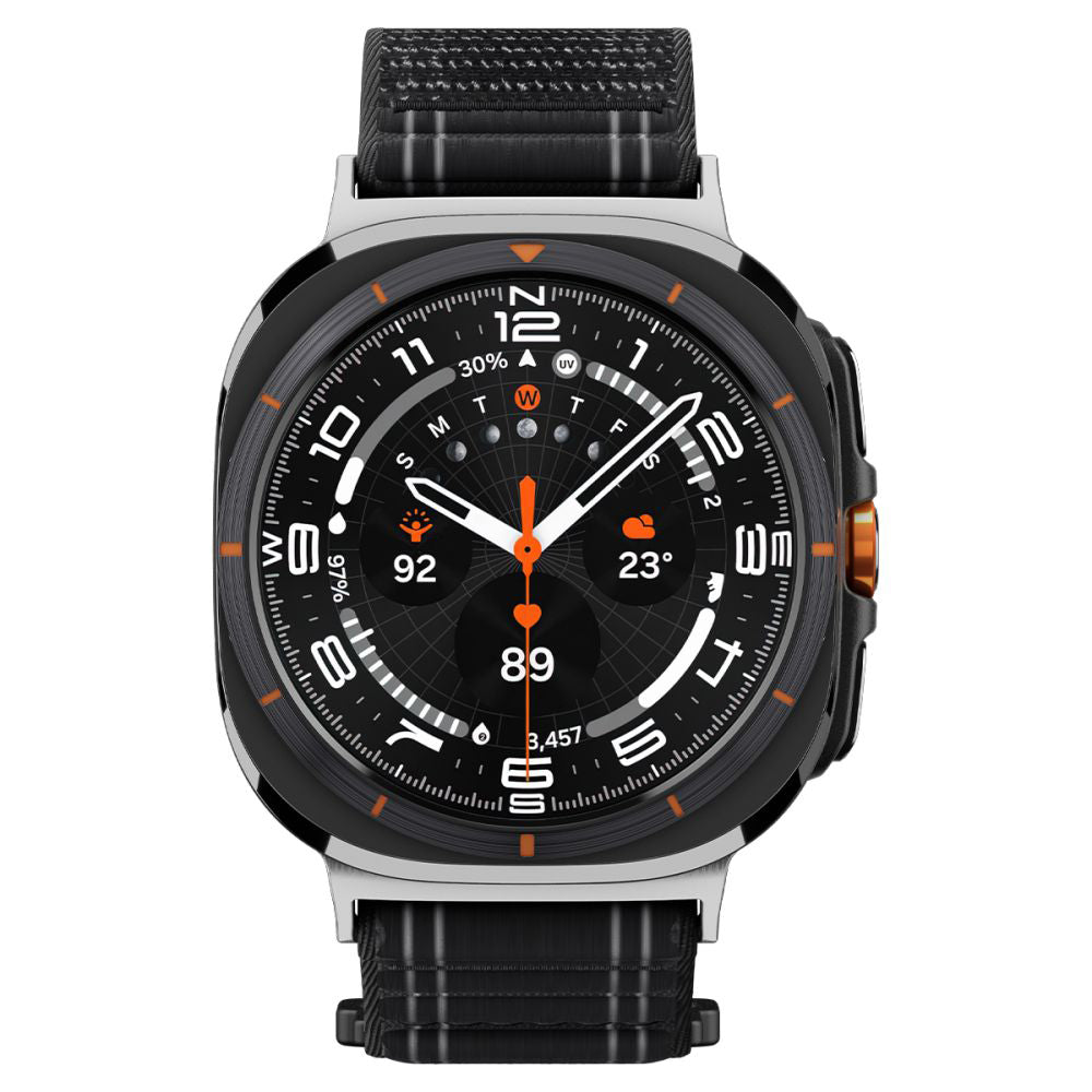 Spigen WBF0 Armband für Samsung Galaxy Watch Ultra, Schwarz AMP10146