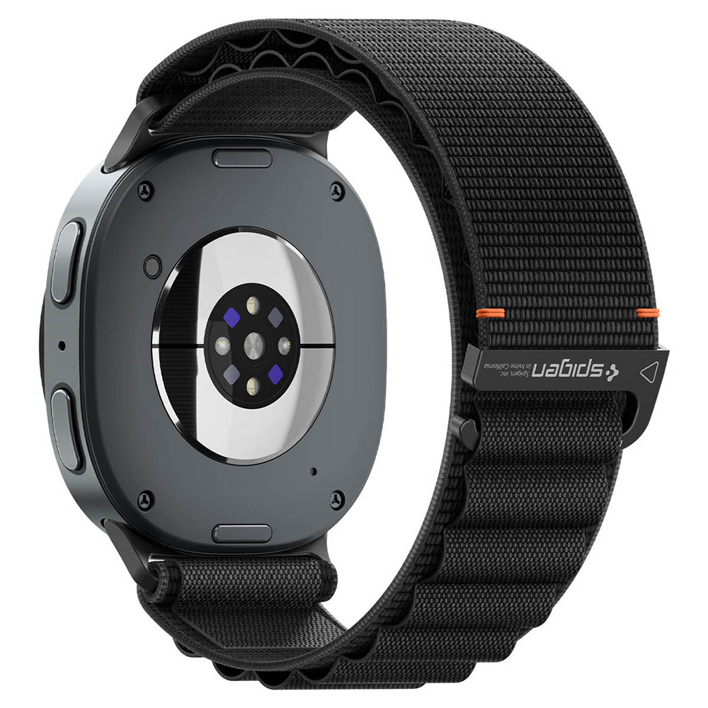 Spigen WBF1 Armband für Samsung Galaxy Watch9 / Watch8 / Watch8 Classic Series, Schwarz AMP11607