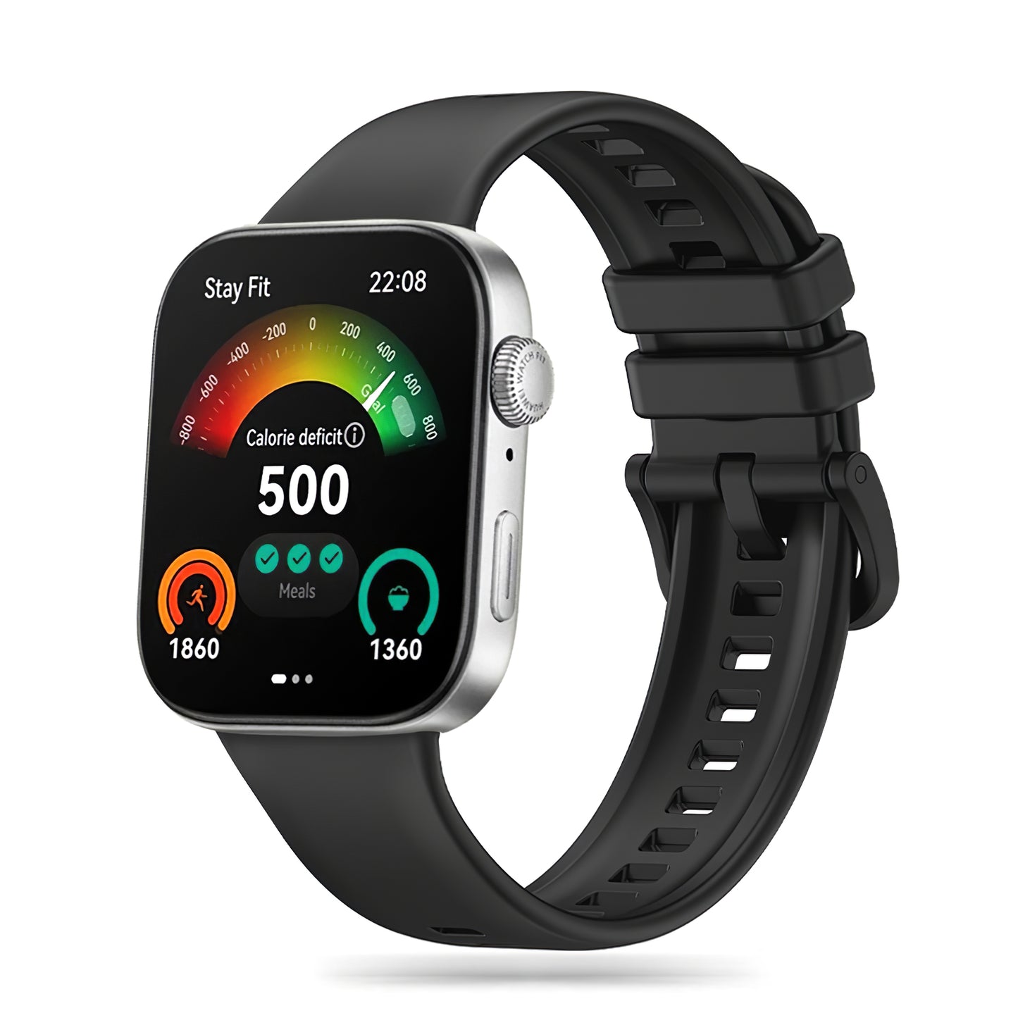 Tech-Protect Iconband-Armband für Huawei Watch Fit 3, Schwarz