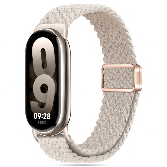 Tech-Protect NylonMag-Armband für Xiaomi Smart Band 8/9, Beige 