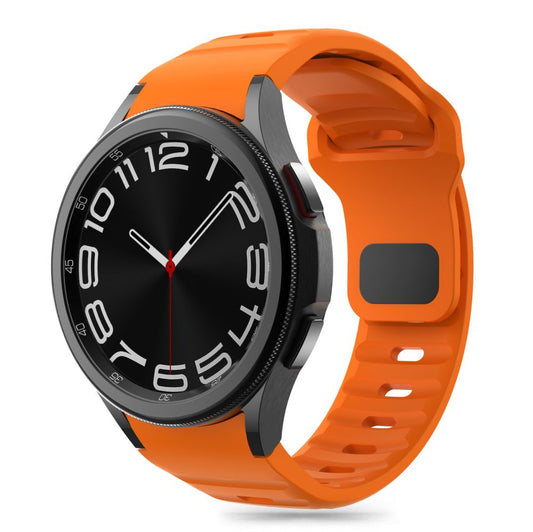 Tech-Protect Silikonband für Samsung Galaxy Watch7 / Watch FE / Watch6 / Watch5 / Watch4-Serie, Orange