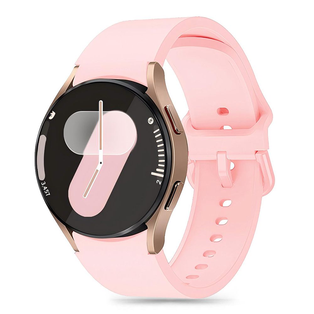 Tech-Protect Silikonarmband für Samsung Galaxy Watch7 / Watch FE / Watch6 / Watch5 / Watch4 Serie, Pink