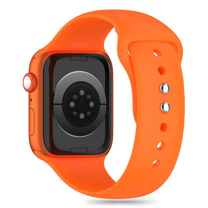 Tech-Protect Silikonarmband für Apple Watch 41 mm / 40 mm / 38 mm Serie, Orange