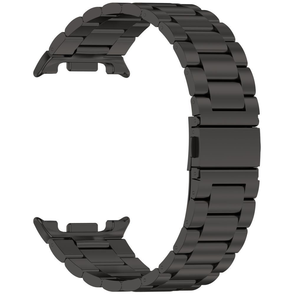 Tech-Protect Stainless Armband für Samsung Galaxy Watch8 / Watch8 Classic Series, Schwarz