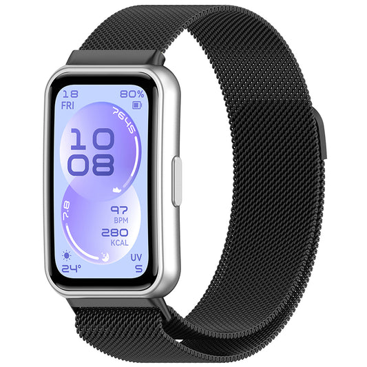 Techsuit W009 Armband für Huawei Band 11 / 11 Pro, Schwarz