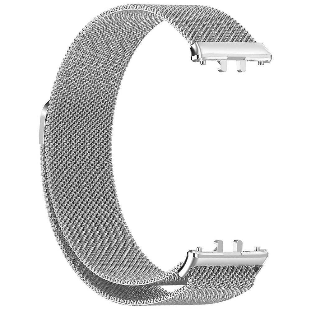 Techsuit W009 Armband für Samsung Galaxy Fit3 R39M, Silber