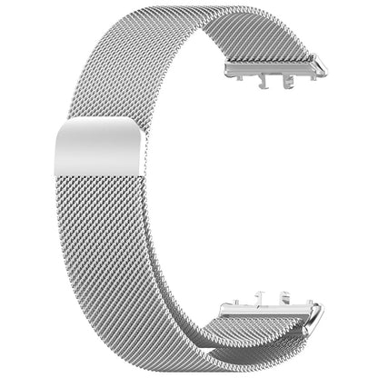 Techsuit W009 Armband für Samsung Galaxy Fit3 R39M, Silber