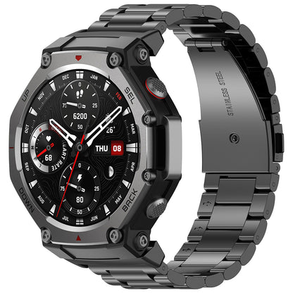 Techsuit W010 Armband für Amazfit T-Rex 3, Schwarz