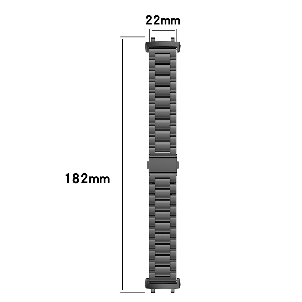 Techsuit W010 Armband für Amazfit T-Rex 3, Schwarz