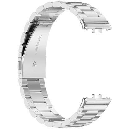 Techsuit W010 Armband für Samsung Galaxy Fit3 R39M, Silber
