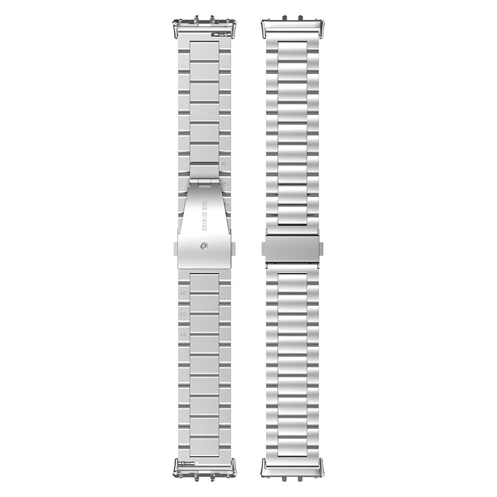 Techsuit W010 Armband für Samsung Galaxy Fit3 R39M, Silber