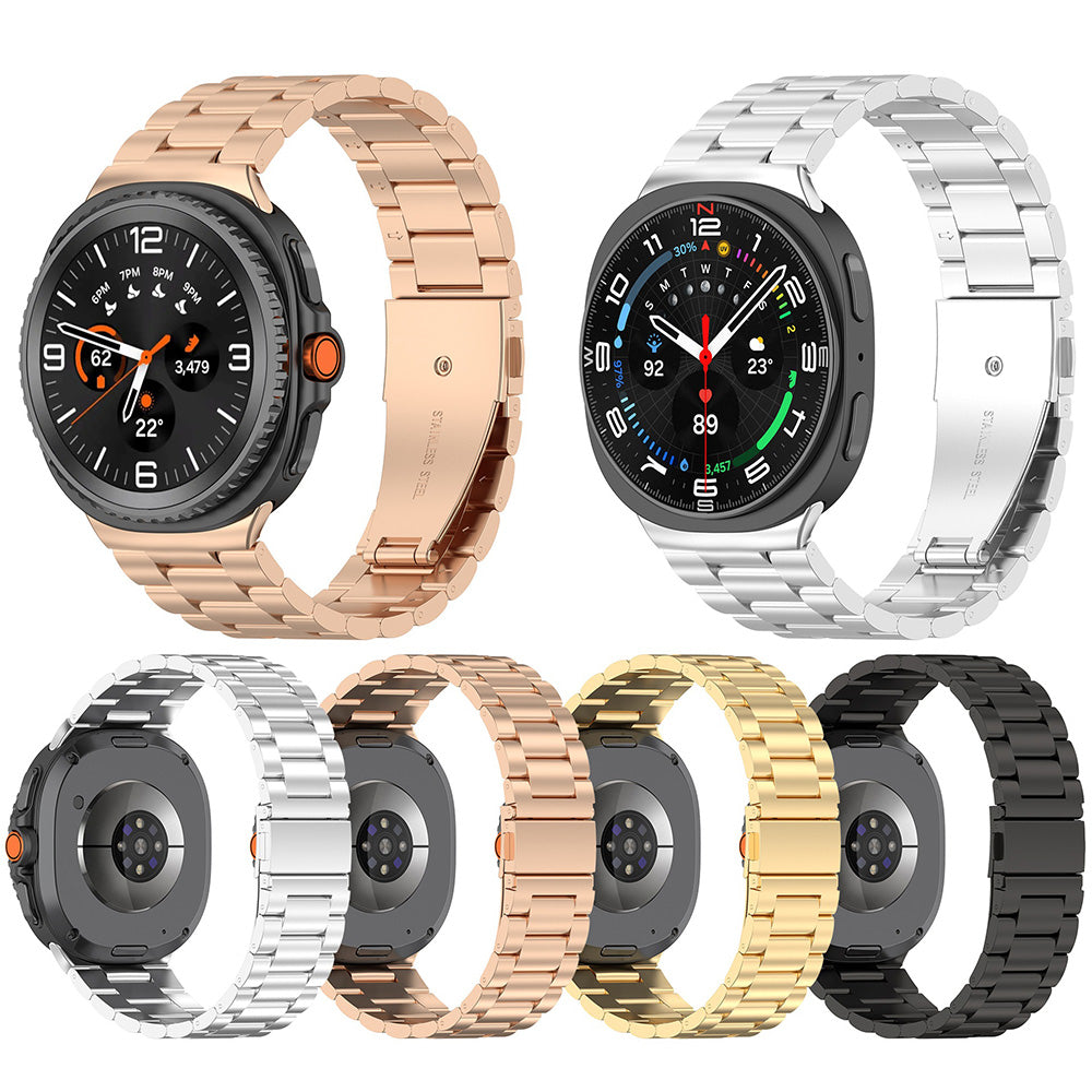 Techsuit W010 Strap for Samsung Galaxy Watch 8 Classic / Watch8 44mm / Watch 8 40mm, Gold