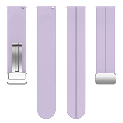 Techsuit W011 Armband für Huawei Watch / Xiaomi Watch Series, 22mm, Lila