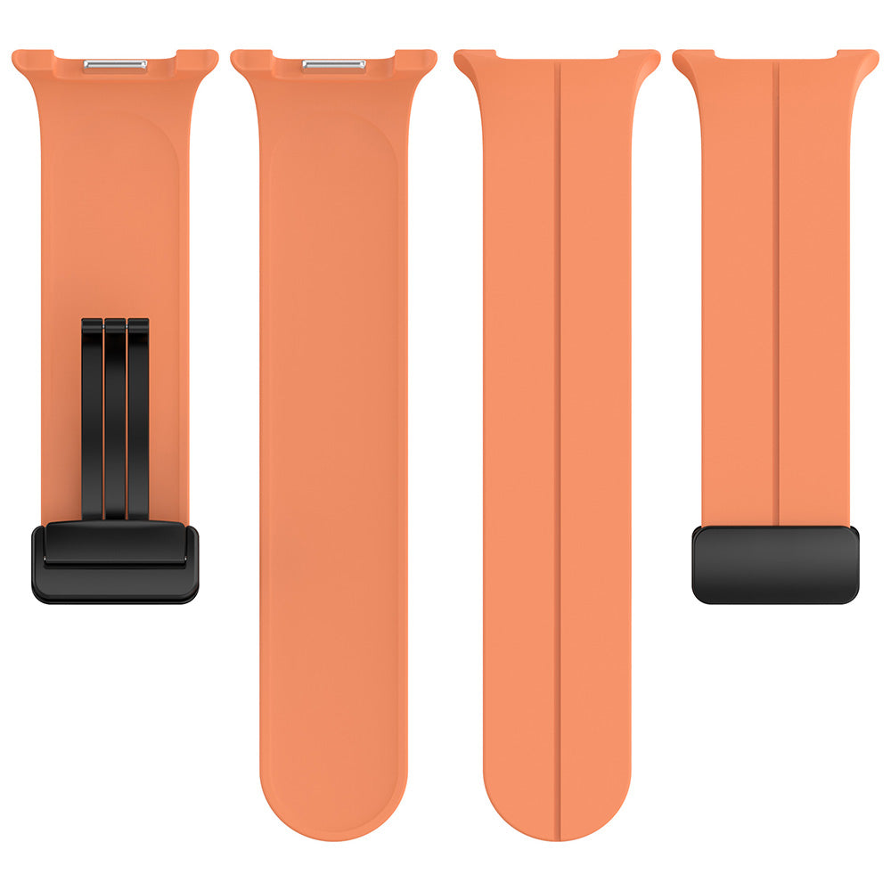 Techsuit W011 Armband für Samsung Galaxy Watch 8 Classic / Watch8 44mm / Watch 8 40mm, Schwarz