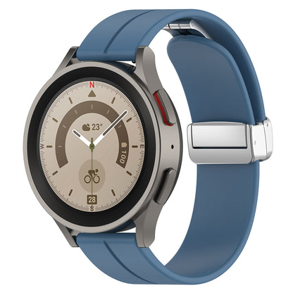 Techsuit W011 Armband für Samsung Galaxy Watch / Huawei Watch Series, 20mm, Blau