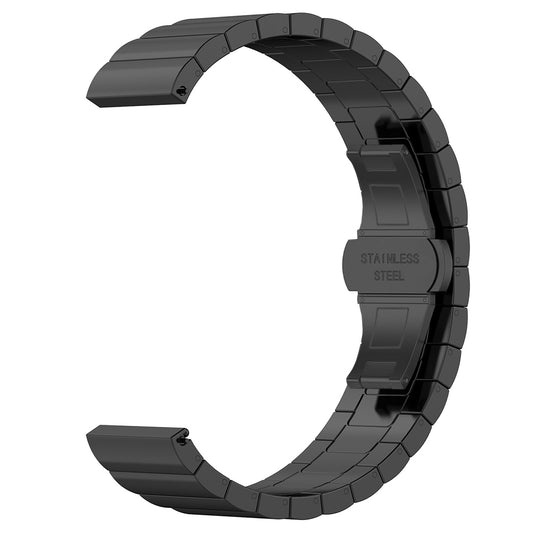 Techsuit W012 Armband für Samsung Galaxy Watch / Huawei Watch Series, 20mm, Schwarz