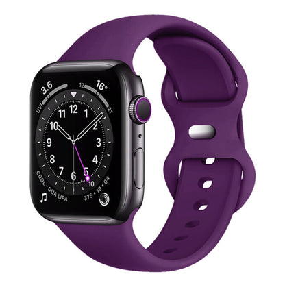 Techsuit W031 Armband für Apple Watch 42mm / 41mm / 40mm / 38mm Serie, Dunkelviolett
