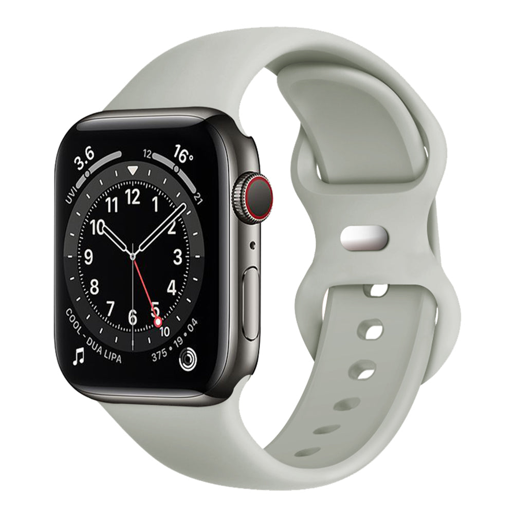 Techsuit W031 Armband für Apple Watch 49mm / 46mm / 45mm / 44mm / 42mm Serie, Grau