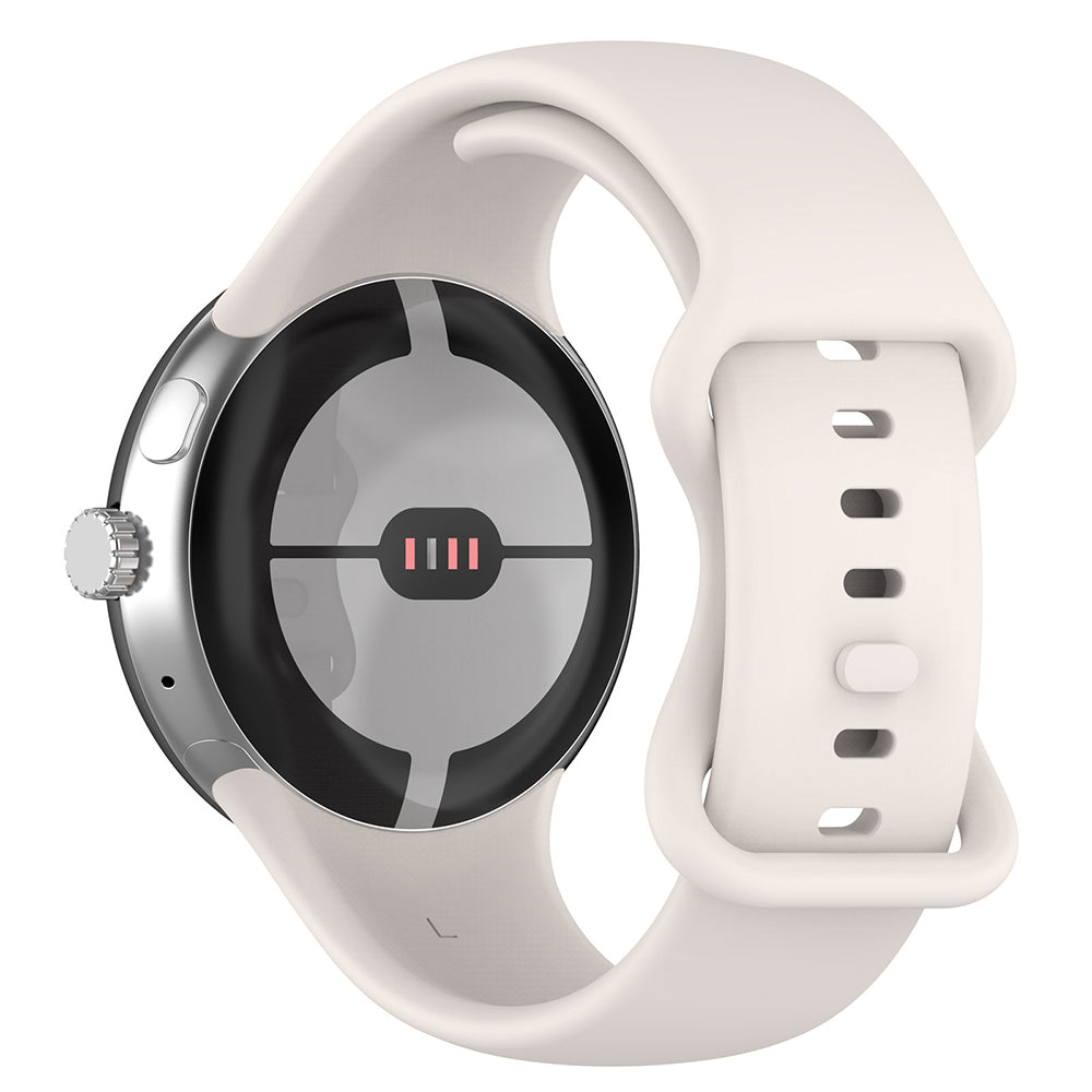 Techsuit W031 Armband für Google Pixel Watch 3 45mm, Creme
