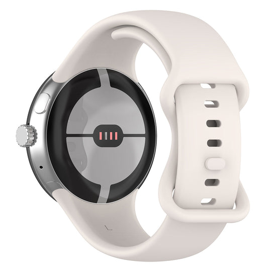 Techsuit W031 Armband für Google Pixel Watch 3 45mm, Creme