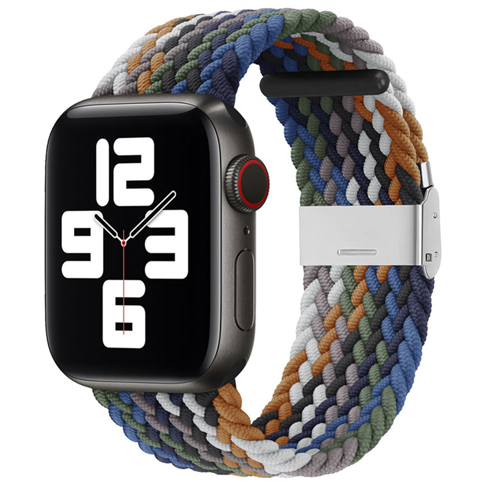 Techsuit W032 Armband für Apple Watch 49mm / 46mm / 45mm / 44mm / 42mm Serie, Grün Multicolor